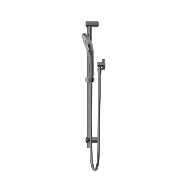 ROUND METAL PROJECT RAIL SHOWER GUN METAL (NR318GM)