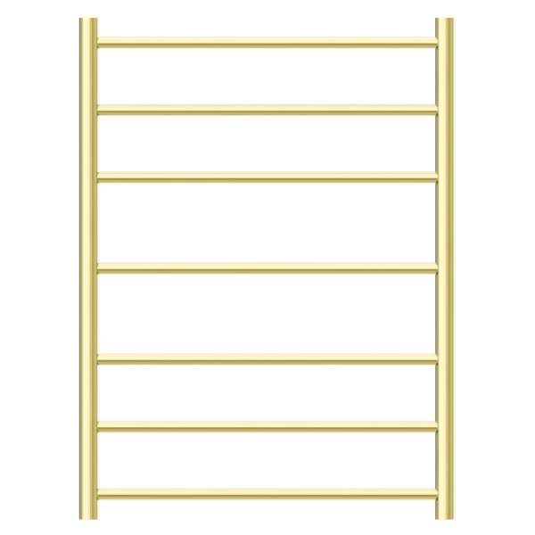 HEATED TOWEL LADDER BRUSHED GOLD (NR190002HBG)