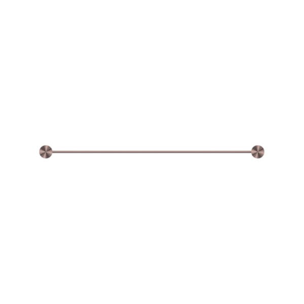 OPAL SINGLE TOWEL RAIL 800MM BRUSHED BRONZE (NR2530BZ)