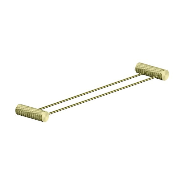OPAL DOUBLE TOWEL RAIL 800MM BRUSHED GOLD ( NR2530dBG)