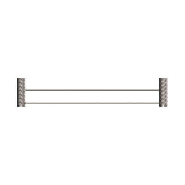 OPAL DOUBLE TOWEL RAIL 800MM BRUSHED NICKEL ( NR2530dBN)