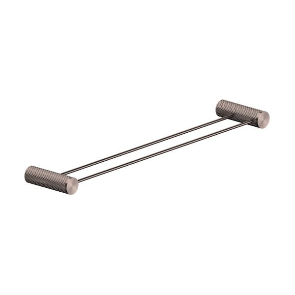 OPAL DOUBLE TOWEL RAIL 800MM BRUSHED BRONZE ( NR2530dBZ)