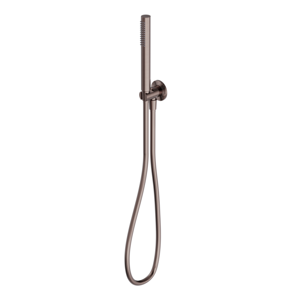 ROUND SHOWER BRACKET BRUSHED BRONZE (NR307BZ)
