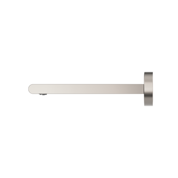 BIANCA FIXED BATHROOM BATHTUB BASIN SINK FAUCET SWIVEL BATH SPOUT 240MM BRUSHED NICKEL (NR321503bBN)