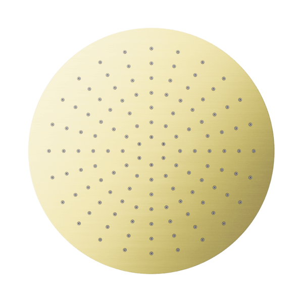 300MM ROUND SHOWER HEAD BRUSHED GOLD (NRROA1202BG)