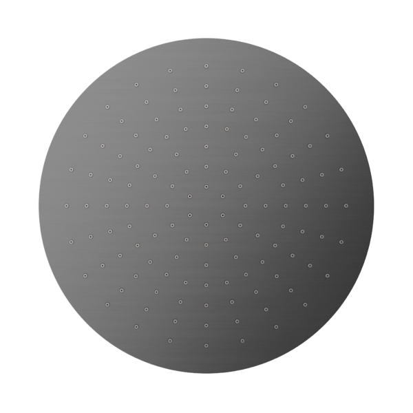 300MM ROUND SHOWER HEAD GUN METAL (NRROA1202GM)