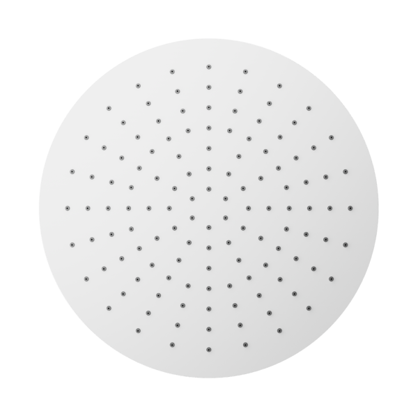 300MM ROUND SHOWER HEAD MATTE WHITE (NRROA1202MW)