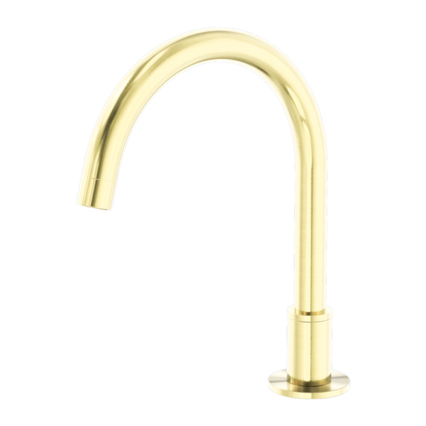 KARA HOB MOUNT BATH SPOUT ONLY G1/2 FEMALE INLET BRUSHED GOLD  (NR211703bBG)