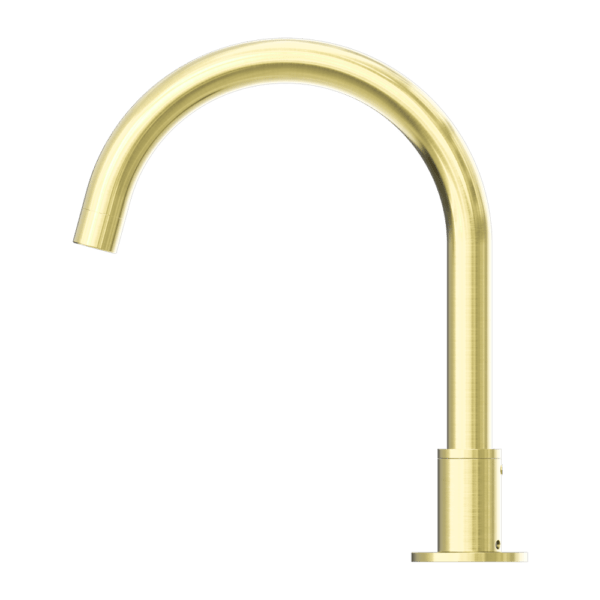 KARA HOB MOUNT BATH SPOUT ONLY G1/2 FEMALE INLET BRUSHED GOLD  (NR211703bBG)