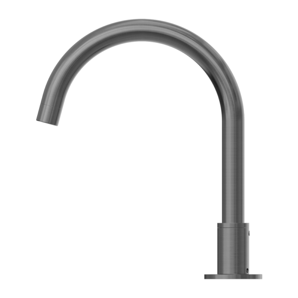 KARA HOB MOUNT BATH SPOUT ONLY G1/2 FEMALE INLET GUN METAL (NR211703bGM)