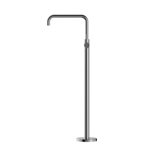 Mecca Freestanding Bath Mixer Square Shape CHROME (NR221903bCH)