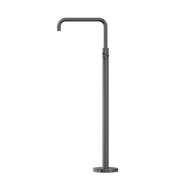 Mecca Freestanding Bath Mixer Square Shape GUN METAL (NR221903bGM)