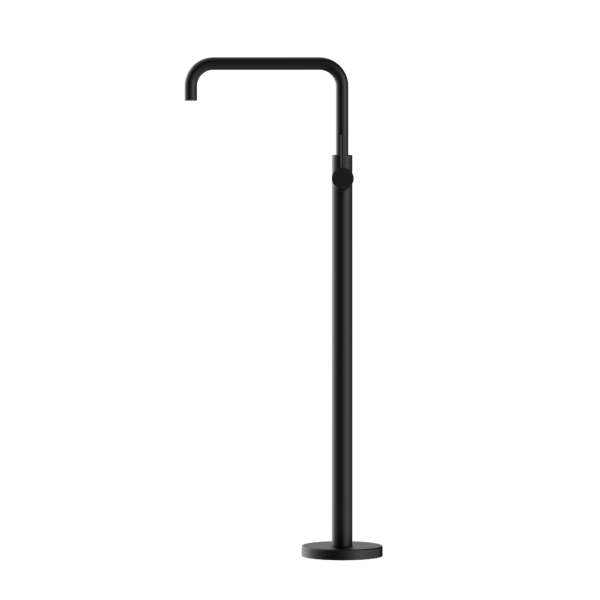 Mecca Freestanding Bath Mixer Square Shape MATTE BLACK (NR221903bMB)
