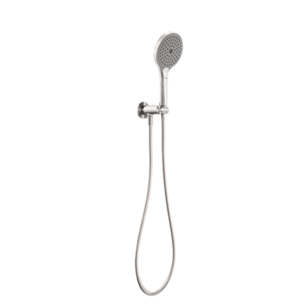 MECCA SHOWER BRACKET WITH AIR SHOWER II BRUSHED NICKEL (NR221905fBN)