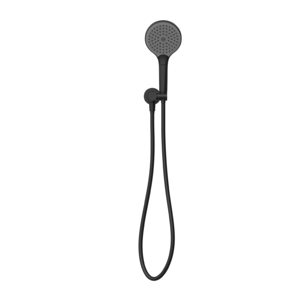 MECCA SHOWER BRACKET WITH AIR SHOWER II MATTE BLACK (NR221905fMB)