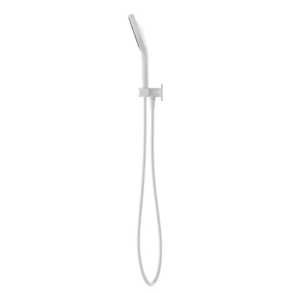 MECCA SHOWER BRACKET WITH AIR SHOWER II MATTE WHITE (NR221905fMW)