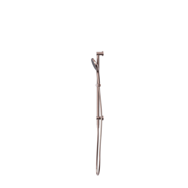 MECCA SHOWER RAIL WITH AIR SHOWER II BRUSHED BRONZE (NR221905gBZ)