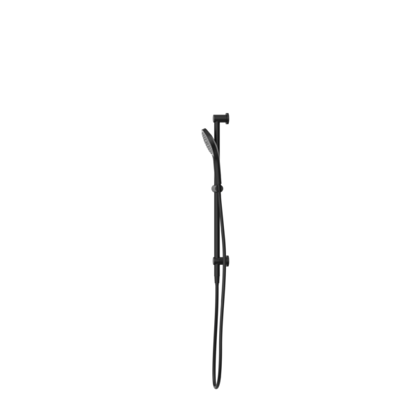 MECCA SHOWER RAIL WITH AIR SHOWER II MATTE BLACK (NR221905gMB)