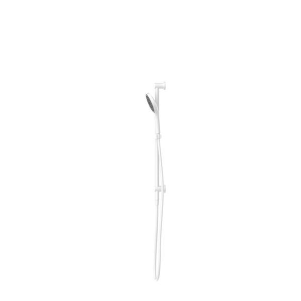 MECCA SHOWER RAIL WITH AIR SHOWER II MATTE WHITE (NR221905gMW)