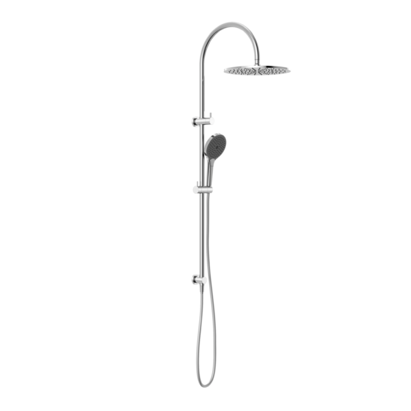 MECCA TWIN SHOWER SET WITH AIR SHOWER II CHROME (NR221905hCH)