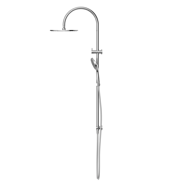 MECCA TWIN SHOWER SET WITH AIR SHOWER II CHROME (NR221905hCH)
