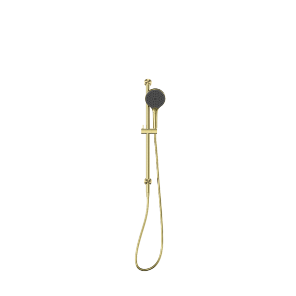 OPAL SHOWER RAIL WITH AIR SHOWER II BRUSHED GOLD (NR251905gBG)
