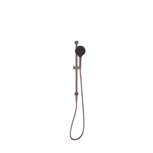 OPAL SHOWER RAIL WITH AIR SHOWER II BRUSHED BRONZE (NR251905gBZ)