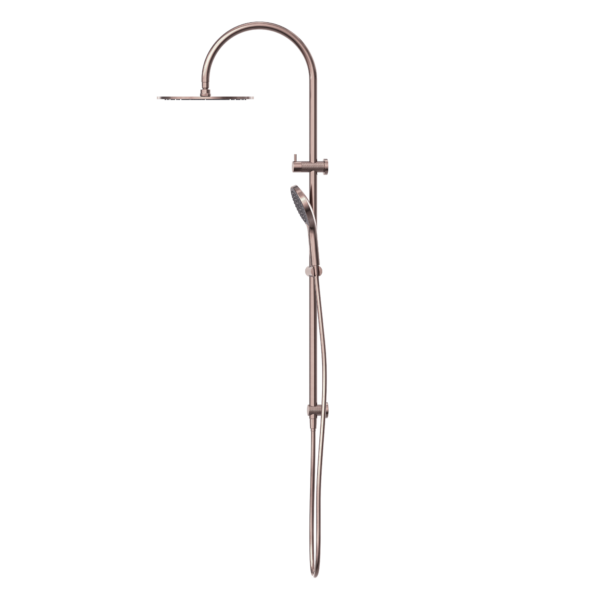 OPAL TWIN SHOWER SET WITH AIR SHOWER II BRUSHED BRONZE (NR251905hBZ)