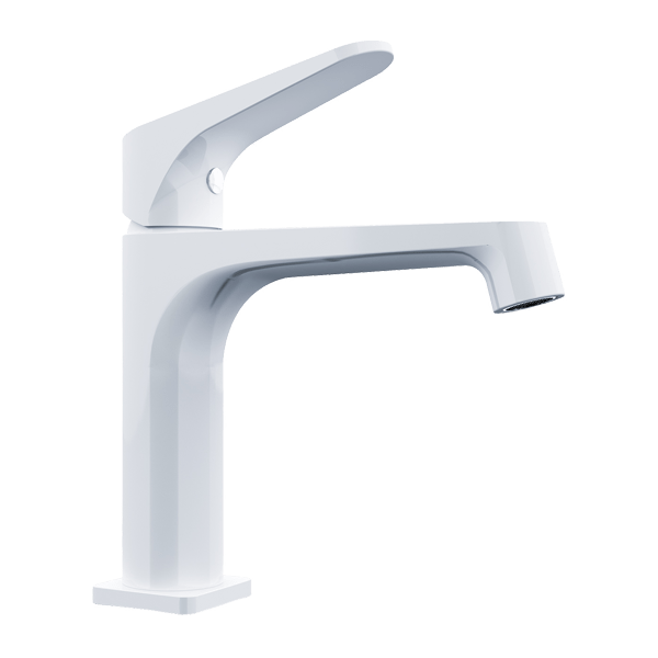 VICTOR BASIN MIXER MATTE WHITE (NR221401WH)