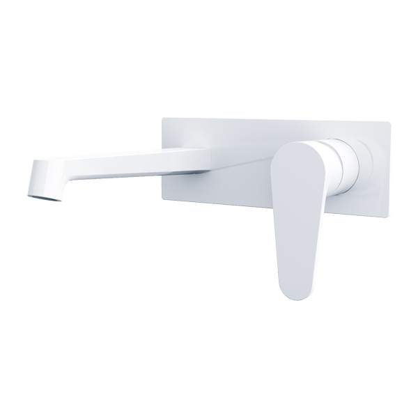 VICTOR WALL BASIN MIXER MATTE WHITE (NR221407aWH)