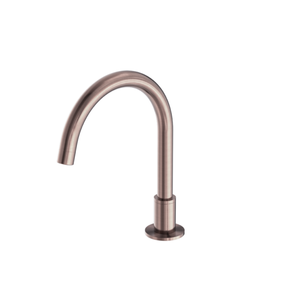 KARA HOB MOUNT BATH SPOUT ONLY G1/2 FEMALE INLET BRUSHED BRONZE (NR211703bBZ)