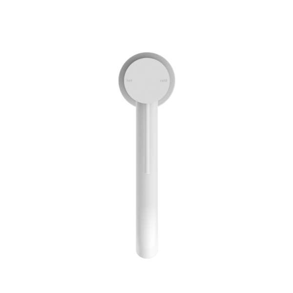 MECCA MID TALL BASIN MIXER MATTE WHITE (NR221901eMW)