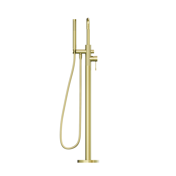 Opal Freestanding Bath Mixer With Hand Shower BRUSHED GOLD (NR251903aBG)