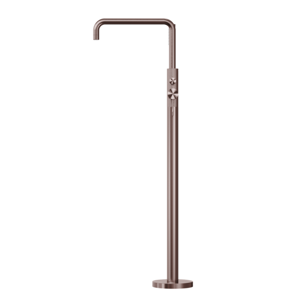Opal Freestanding Bath Mixer With Hand Shower BRUSHED BRONZE (NR251903aBZ)