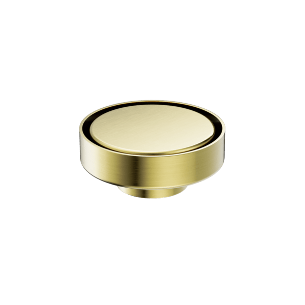 100mm Round Tile Insert Floor Waste 50mm Outlet BRUSHED GOLD (NRFW003BG)