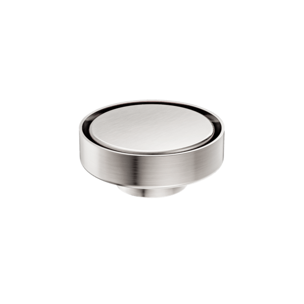 100mm Round Tile Insert Floor Waste 50mm Outlet BRUSHED NICKEL (NRFW003BN)
