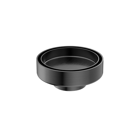 100mm Round Tile Insert Floor Waste 50mm Outlet GUN METAL (NRFW003GM)
