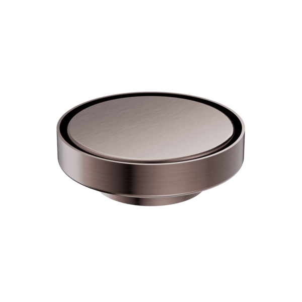 130mm Round Tile Insert Floor Waste 80mm Outlet BRUSHED BRONZE (NRFW004BZ)