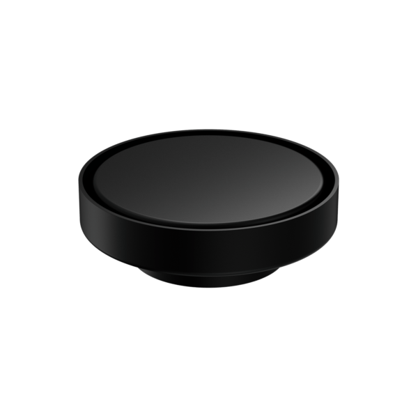 130mm Round Tile Insert Floor Waste 80mm Outlet MATTE BLACK (NRFW004MB)