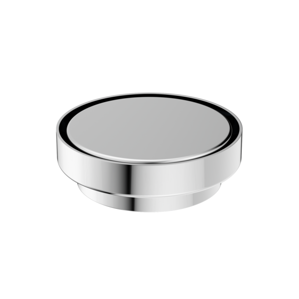 130mm Round Tile Insert Floor Waste 100mm Outlet CHROME (NRFW005CH)