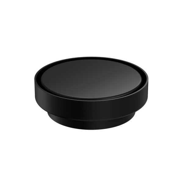 130mm Round Tile Insert Floor Waste 100mm Outlet MATTE BLACK (NRFW005MB)