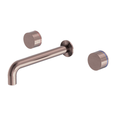 KARA WALL BASIN SET (217MM) BRUSHED BRONZE (NR211707a217BZ)