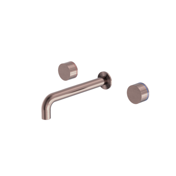 KARA WALL BASIN SET (217MM) BRUSHED BRONZE (NR211707a217BZ)