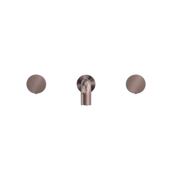 KARA WALL BASIN SET (217MM) BRUSHED BRONZE (NR211707a217BZ)