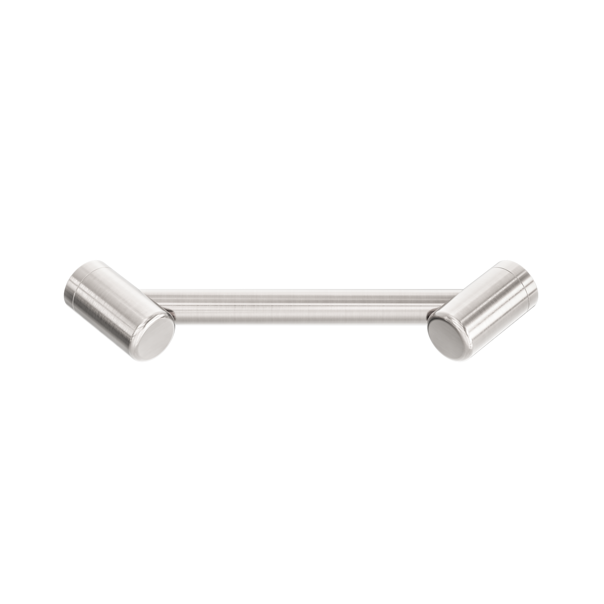 MECCA CARE 25MM FOOTREST CORNER GRAB RAIL 215MM BRUSHED NICKEL (NRCR2508wBN)