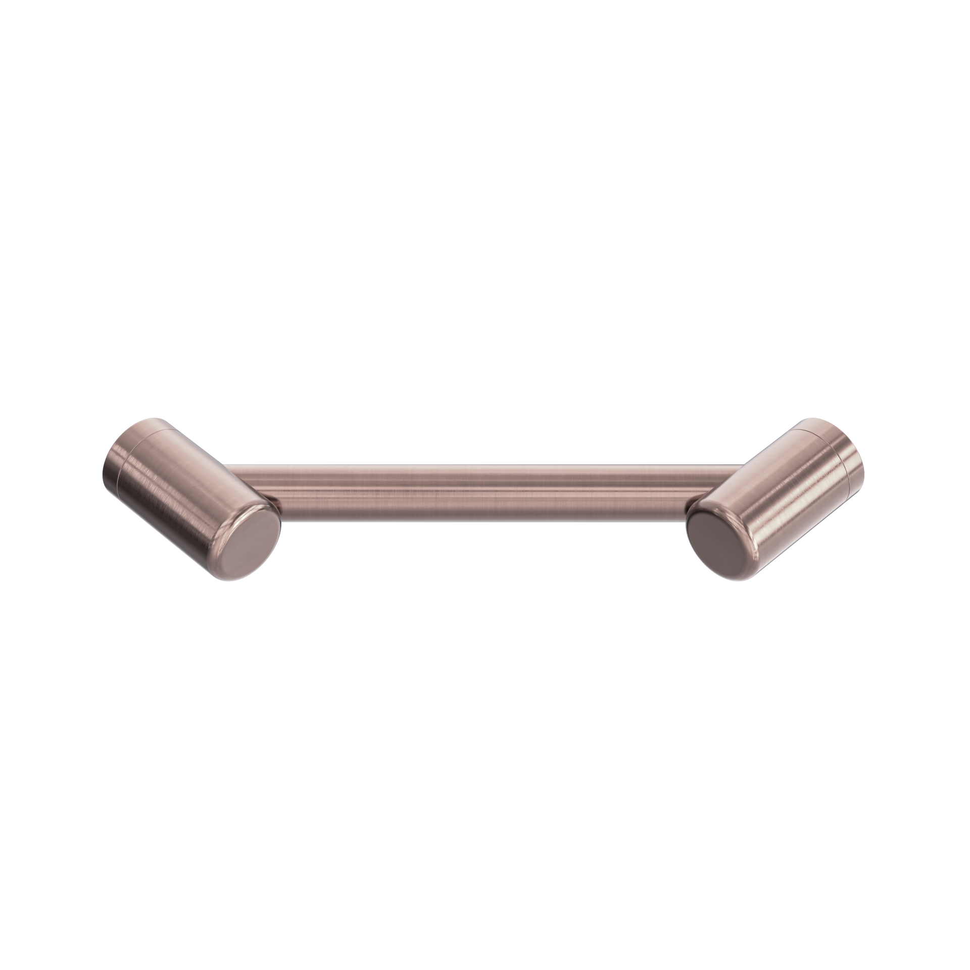 MECCA CARE 25MM FOOTREST CORNER GRAB RAIL 215MM BRUSHED BRONZE (NRCR2508wBZ)