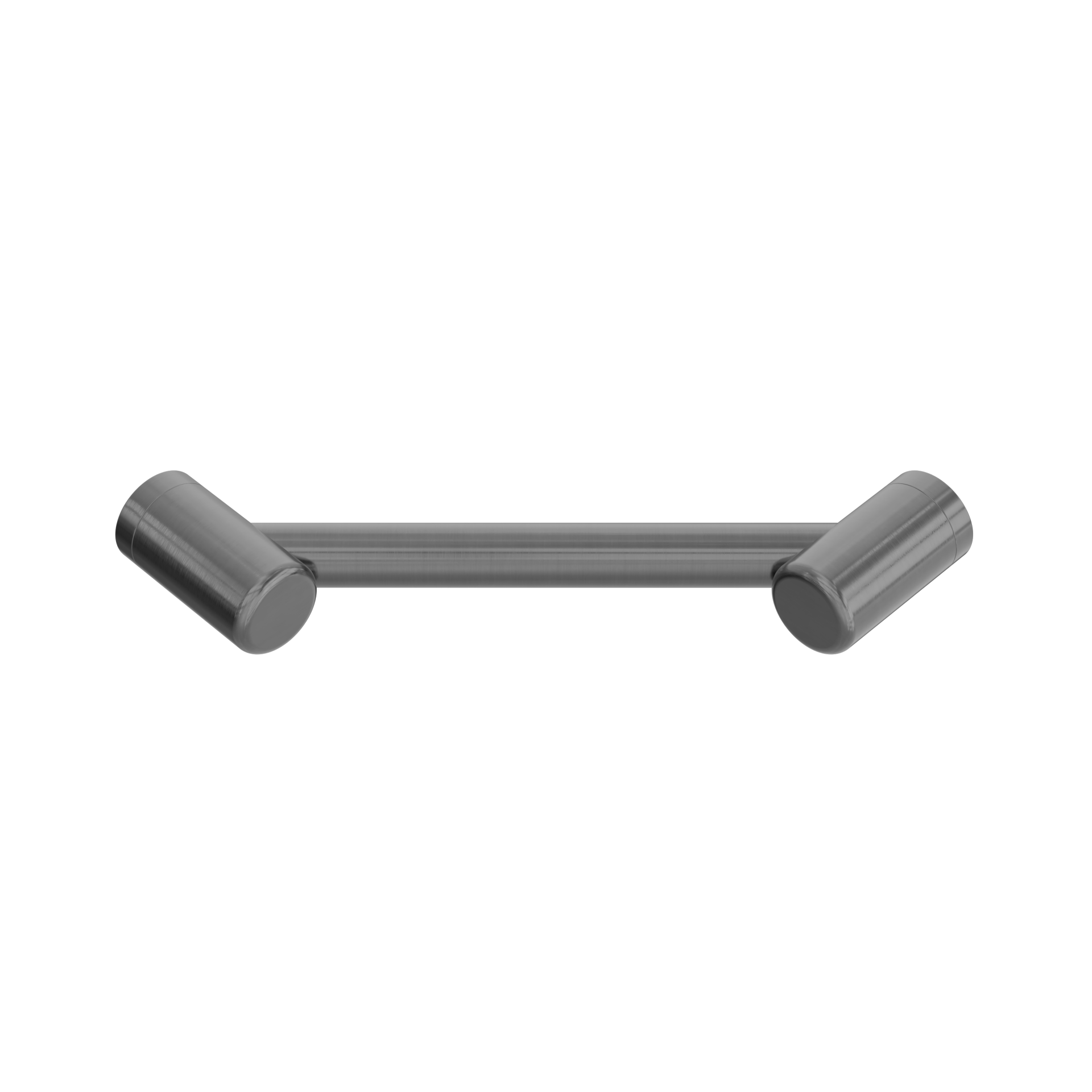 MECCA CARE 25MM FOOTREST CORNER GRAB RAIL 215MM GUN METAL (NRCR2508wGM)