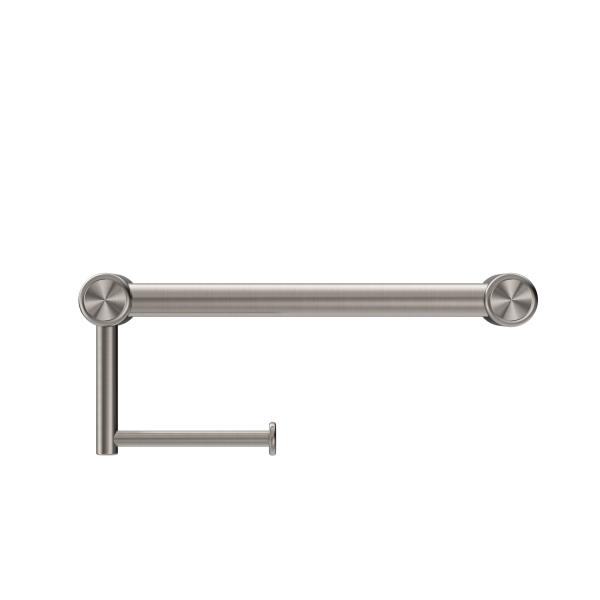MECCA CARE 25MM TOILET ROLL RAIL 300MM BRUSHED NICKEL (NRCR2512aBN)