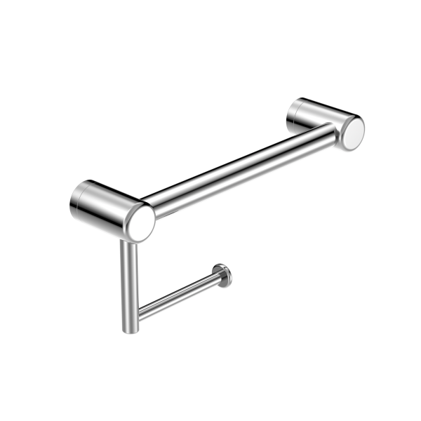 MECCA CARE 25MM TOILET ROLL RAIL 300MM CHROME (NRCR2512aCH)