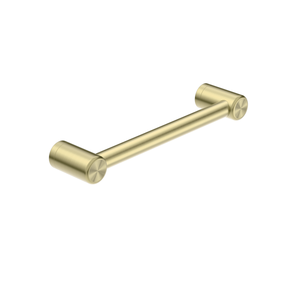MECCA CARE 25MM GRAB RAIL 300MM BRUSHED GOLD (NRCR2512BG)